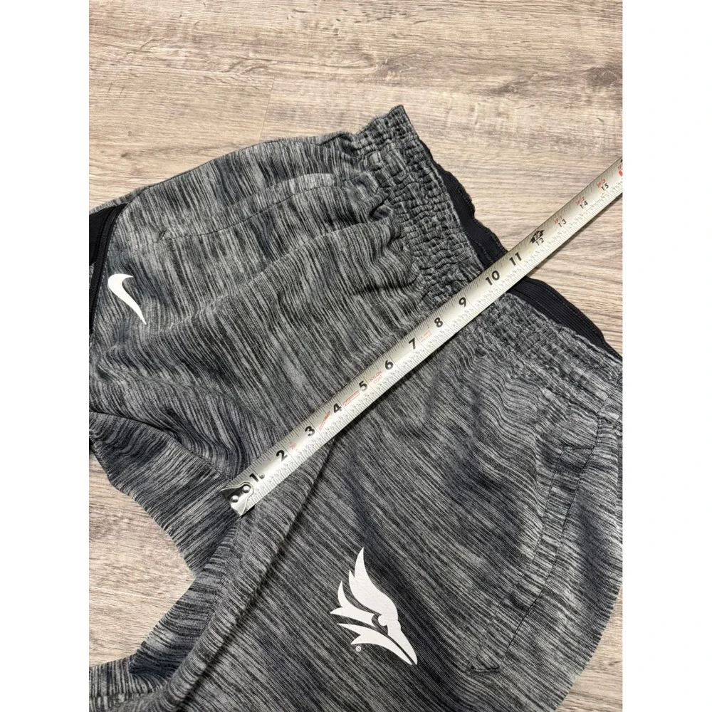 Nike Dri-Fit Mens Medium Gray Space Dye Heather‎ Athletic Jogger Sweatpants